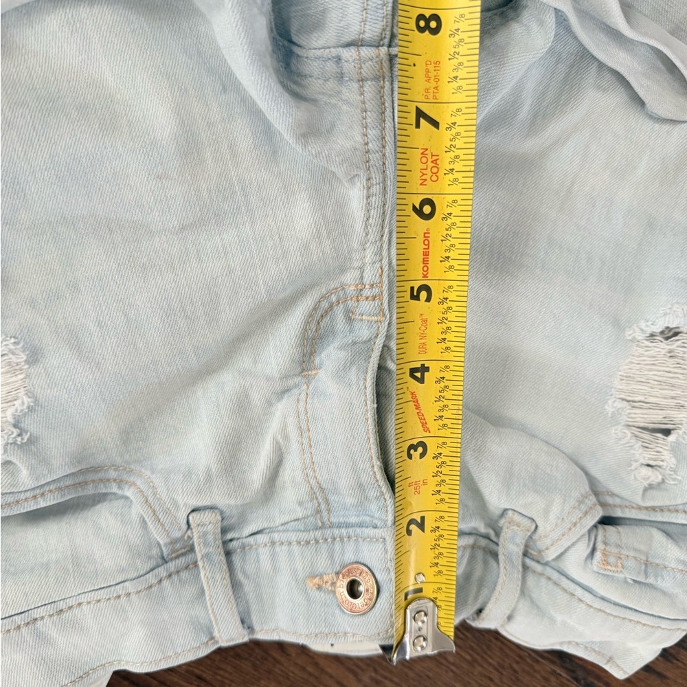 Abercrombie & Fitch Light Blue girls size 13/14 Shorts in great condition - Picture 8 of 9
